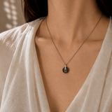 Black Rutile Defence Pendant 006