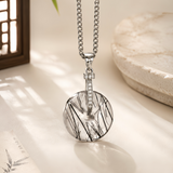Black Rutile Defence Pendant 001