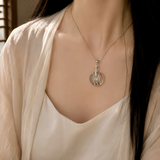 Black Rutile Defence Pendant 001