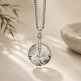 Black Rutile Defence Pendant 002