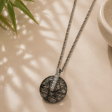 Black Rutile Defence Pendant 007