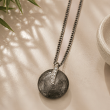 Black Rutile Defence Pendant 008