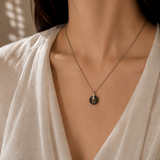 Black Rutile Defence Pendant 007