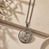 Black Rutile Defence Pendant 009