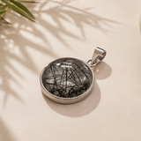 Black Rutile Defence Pendant 009