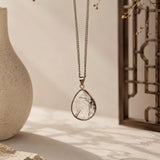 Black Rutile Defence Pendant 012