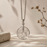 Black Rutile Defence Pendant 004
