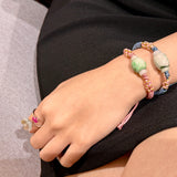 The Prosperity Drum – Burmese Jade String Bracelet