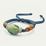 The Prosperity Drum – Burmese Jade String Bracelet
